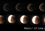 Lunar eclipse, 15 June 2011