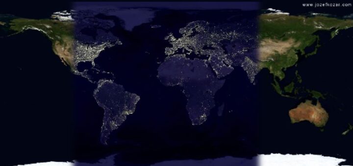 Day/Night map of Earth