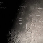 Moon and area of Fra Mauro + video (new)