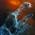 Pillars of Creation by JWST