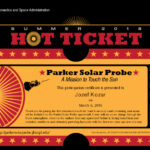 My name in space: Parker Solar Probe