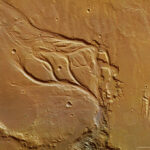 Chaos on Mars and its beauty