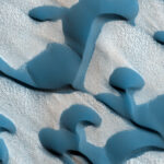 Polar Sand Dunes on Mars by HiRISE